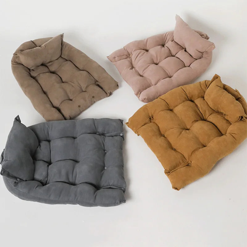 Multifunctional French Bulldog Pet Sofa Nest Bed for Small Medium Dogs Cats Pug Soft Puppy Dog Mat mascotas Accesories Supplies