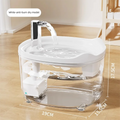 Automatic Cat Water Fountain with Filter | Silent Circulating Pet Water Dispenser | Anti-Dry Burning