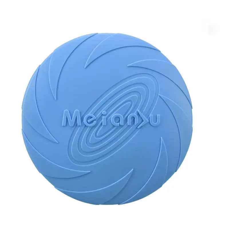 Dog Flying Disc Toy Rubber Pet  Bite Resistant Floating Water Toy for Training Throwing Interactive Play for Medium Large Dogs