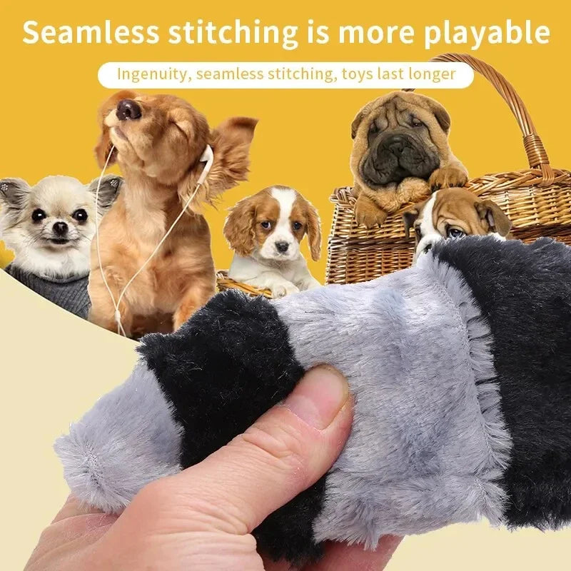 Dogs Chew Toy for Small Medium Large Breed Chewers Pet Puppy Supplies Dogs Bite Resistant Sound Toys No Stuffing Plush Squeaky