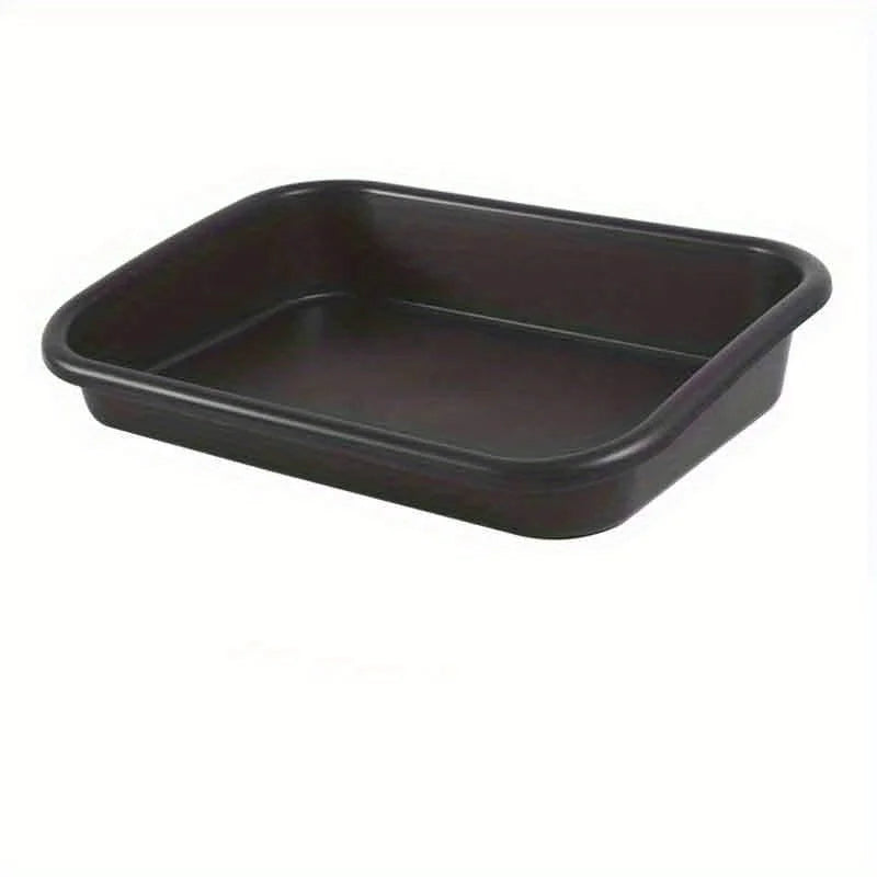 Premium Litter Box, Oversized Pet Litter Box, Low Entry Open Litter Box, Suitable for Weak, Elderly Kittens, Easy to Clean
