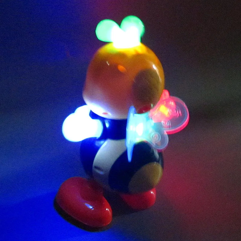 Dog Toys Dancing Bee Toy Electric Toys Musical Electronic Cartoon Bee Educational Toys Interactive Singing Pet Toys Supplies