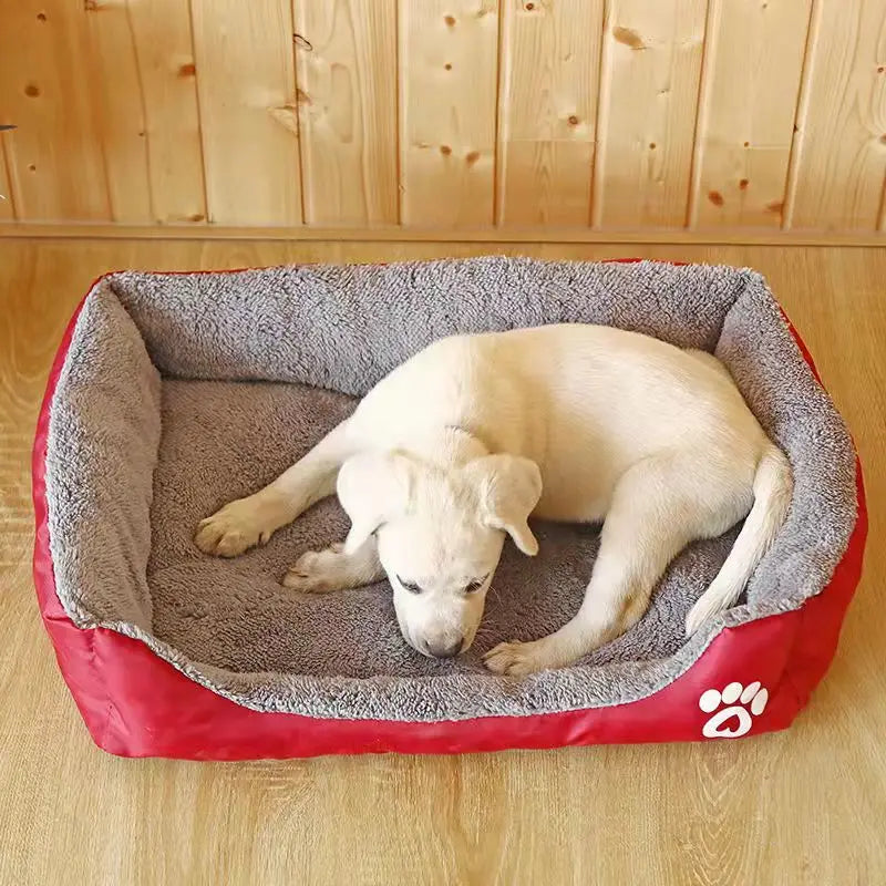 Colorful Warm Dog Kennel, Pet Mattress, Comfortable and Breathable Sleeping Bed for Large, Medium and Small Dogs
