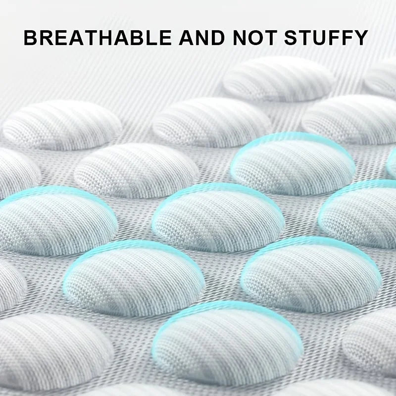 Orthopedic Cold Dog Bed, Breathable Summer Pet Mat with Raised Edges, Soft Washable Non-Slip Pad for Small/Medium Dogs & Cats