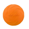 Dog Flying Disc Toy Rubber Pet  Bite Resistant Floating Water Toy for Training Throwing Interactive Play for Medium Large Dogs