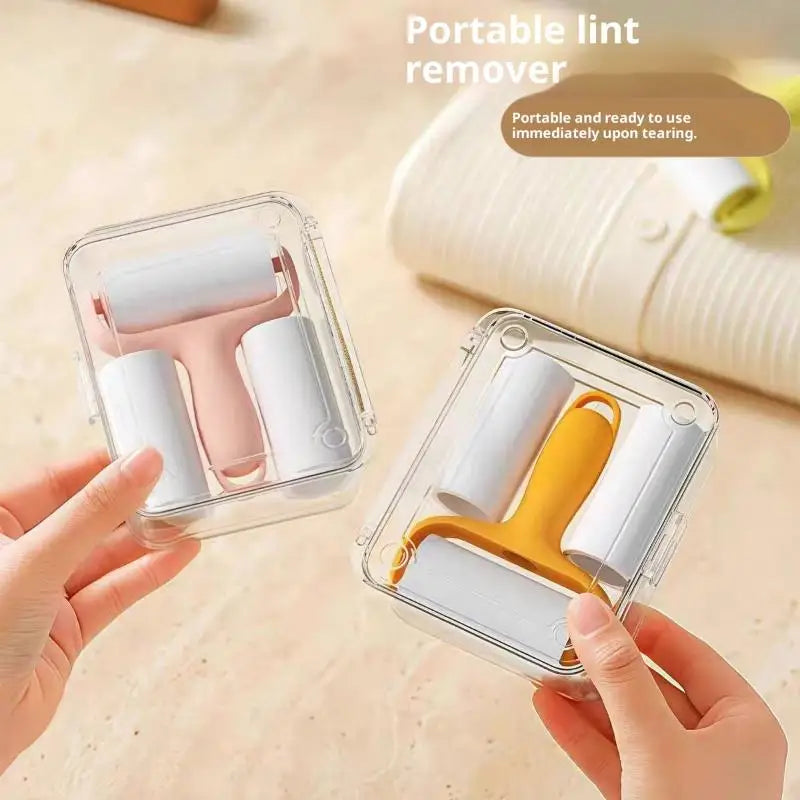 Reusable Adhesive Pet Hair Remover Roller For Cats Dogs Clothing Furniture Cleaning Tool