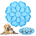Pet Slow feeder Bowl Licking Pad Lick Feeder Pad with Suction Cup Choke Proof Silicone Slow Food Dog and Cat Feeding Products