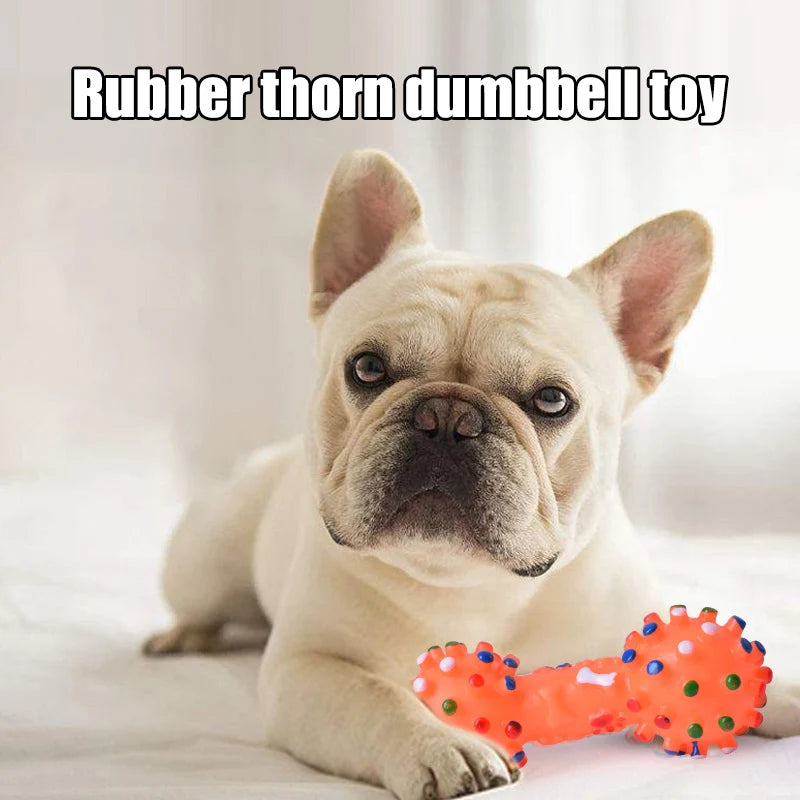 Dog Chew Toy Natural Rubber Safety and Environmental Protection Flexible Bite Resistance Clean Teeth