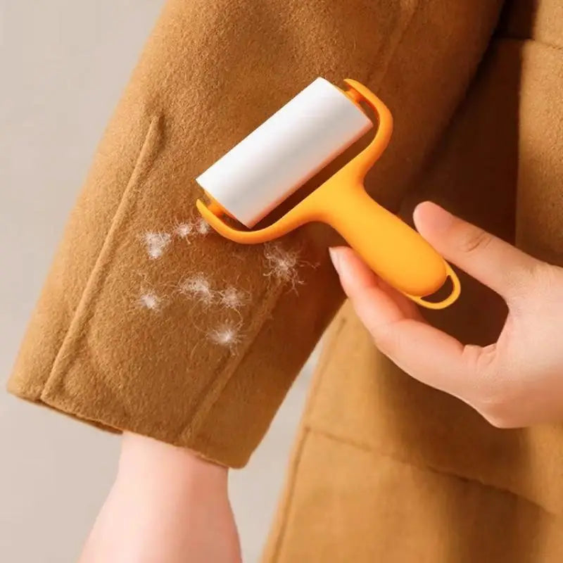 Reusable Adhesive Pet Hair Remover Roller For Cats Dogs Clothing Furniture Cleaning Tool