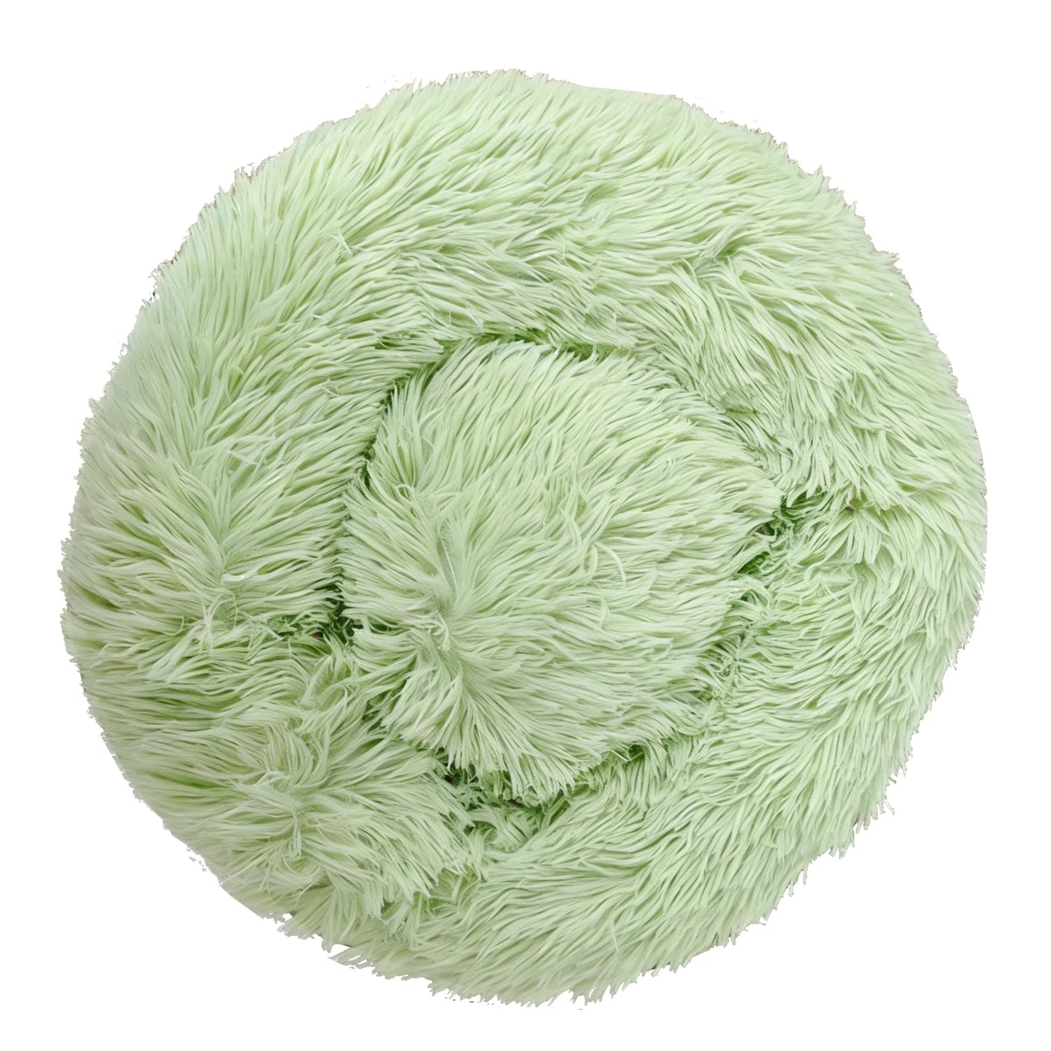 Round Dog Bed Winter Warm Cat Bed Plush Basket for Dog Washable Pet Bed for Small Medium Large Dog Sofa Cat