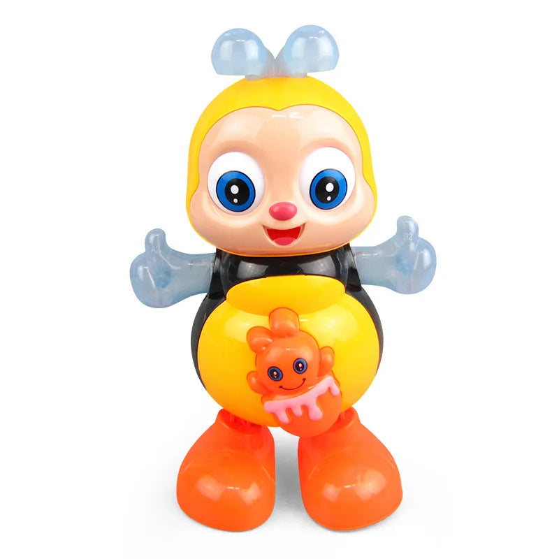 Dog Toys Dancing Bee Toy Electric Toys Musical Electronic Cartoon Bee Educational Toys Interactive Singing Pet Toys Supplies