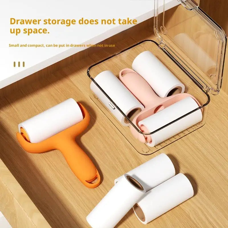 Reusable Adhesive Pet Hair Remover Roller For Cats Dogs Clothing Furniture Cleaning Tool
