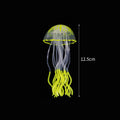 Aquarium Decoration Glowing Silicone Fake Jellyfish Artificial Ornaments Fish Tank Landscaping Decoration Aquarium Accessories