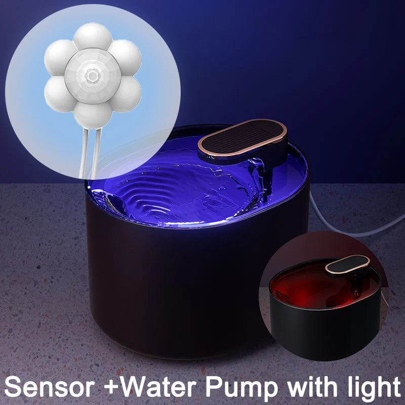 Automatic Cat Water Fountain 3L Intelligent Pet Water Dispenser With Filter Drinking Fountain For Cat Dog