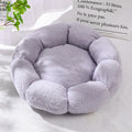 Washable Plush Flower Shaped Pet Bed Orthopedic Cuddle Cushion Mat for Puppy Kitten Dog Cat Pet Supplies