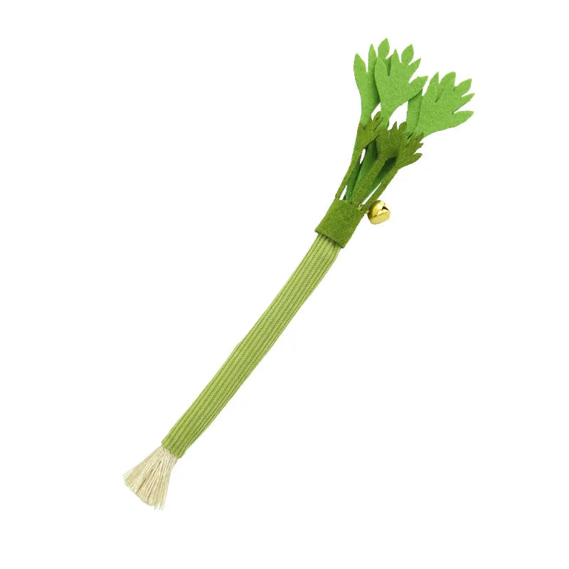 Cat Chew Toys Catnip Cat Teeth Cleaning Toy Interactive Self Playing Catnip Molar Stick Toys Bite Squeaky Cat Toy