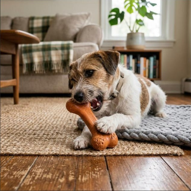 Dog Chew Toy Durable Bite-resistant Toy Bone-shaped Universal Pet Interactive Product Suitable for Large Medium and Small Dogs